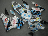 Honda CBR600RR 2003-2004 ABS Injection Fairing - Nastro Azzurro - White Blue - MFS5535
